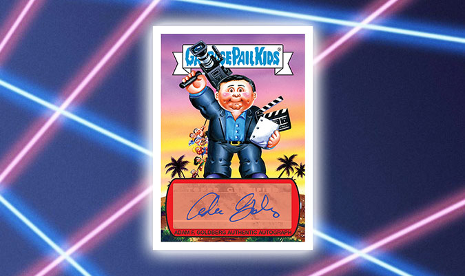 2018 Garbage Pail Kids The Goldbergs Autographs Adam Goldberg