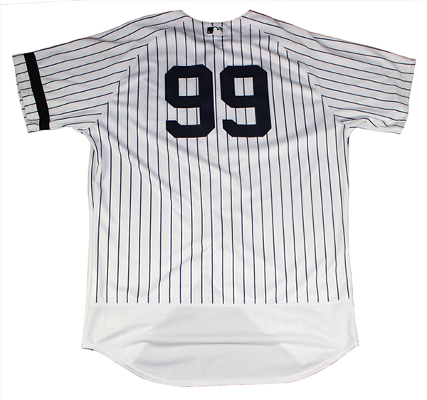 Aaron Judge Game-Used Jersey 52nd Home Run of 2017