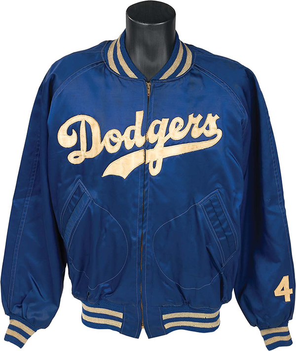 1947 Jackie Robinson Game Worn Brooklyn Dodgers Rookie Color