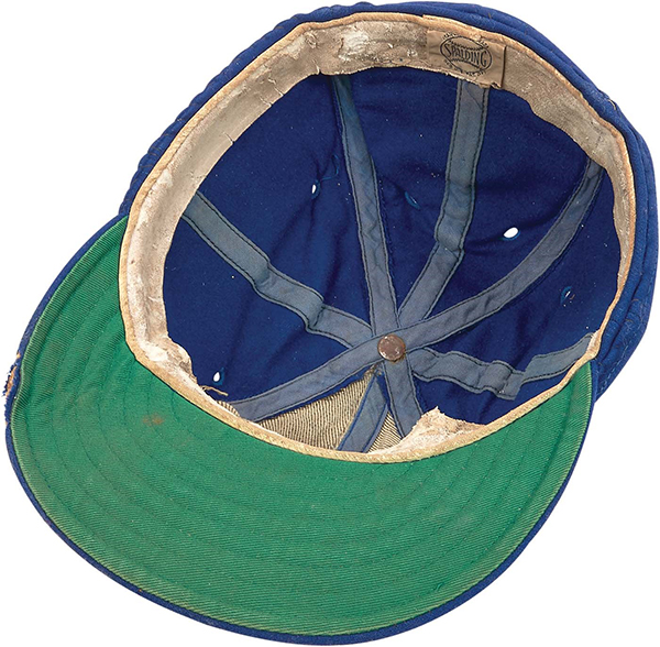 Dodgers News: Game-Worn Jackie Robinson Hat Sells In Auction Record-Setting  Price - Dodger Blue