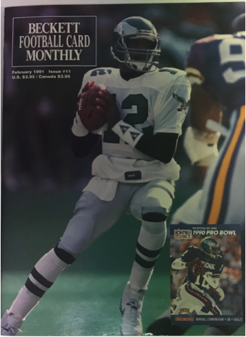 Randall Cunningham Philadelphia Eagles 1990 Poster – Vintage