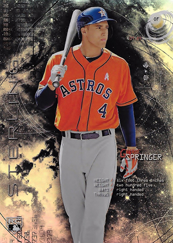 George Springer 2014 Game Used Rookie Year Houston Astros Home