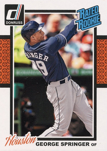 George Springer Rookie Cards Checklist, Gallery, Top Prospects, Buying