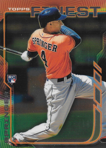 George Springer (9) card baseball lot - 5x RC,Gold Archives /50,Topps  Update ETC