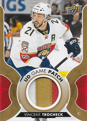2017-18 Upper Deck Series 1 Hockey UD Game Patch