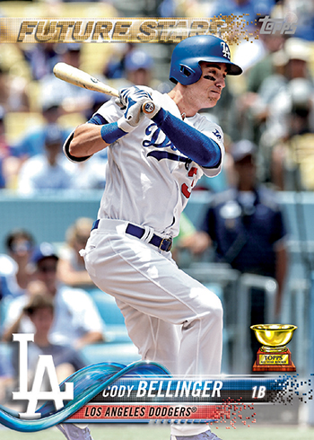 2017 TOPPS UPDATE #USS-43 CODY BELLINGER SALUTE ROOKIE RC, DODGERS,  060919 (B)