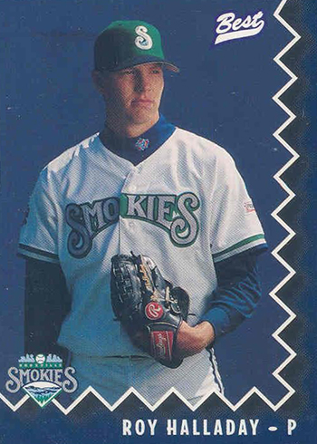 Roy Halladay Rookie Card Rankings Minor League Card Details