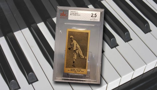 M Piano Babe Ruth Rookie Card Found Heads To Auction