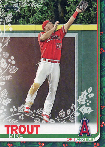 Topps Walmart Holiday Baseball Box Break And Review