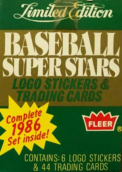 Boxed Set Boom Fleer Limited Edition Baseball Card Sets Of The 1980s