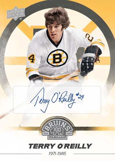 2023 24 Upper Deck Boston Bruins Centennial Checklist Box Info