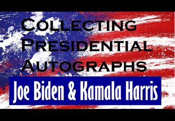 Value of Joe Biden and Kamala Harris Autographs