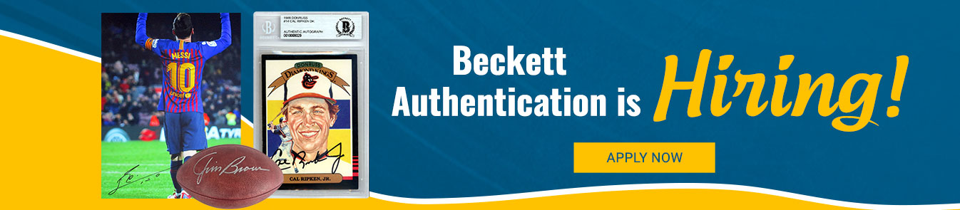 Sports & Non-sports Autographs, Memorabilia Authenticator | Beckett ...