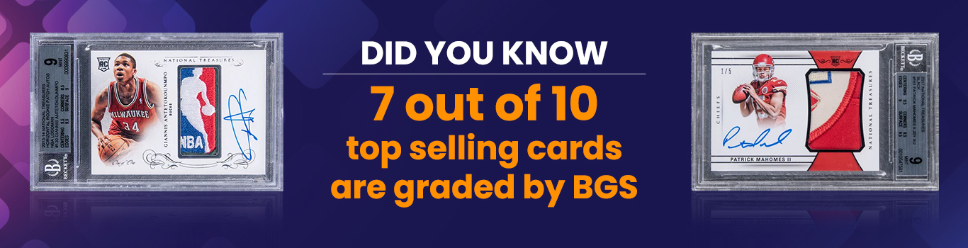 Kartenständer Standard BGS Beckett Gradingkarten Multicolor Basic Sportkarten