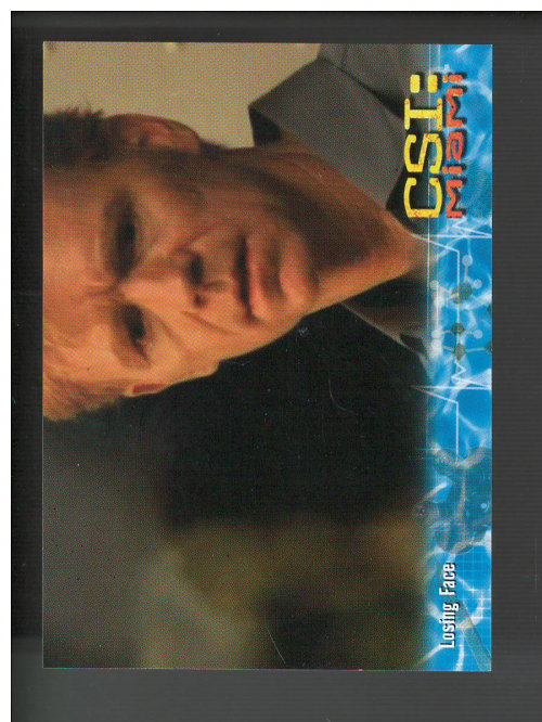 CSI Miami Series One 1 trading card base set 100 cards 