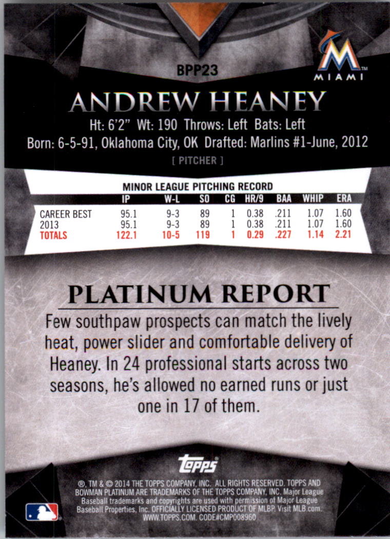 2014 Bowman Platinum Prospects Baseball YOU PICK - Picture 39 of 181