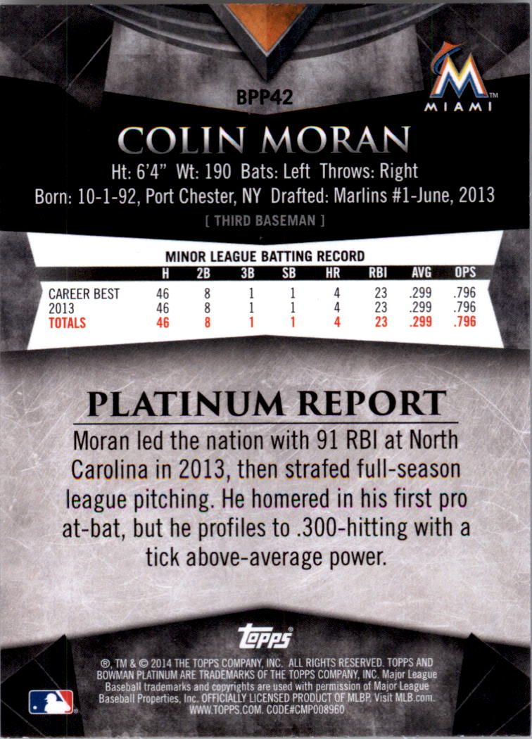 2014 Bowman Platinum Prospects Baseball YOU PICK - Picture 75 of 181