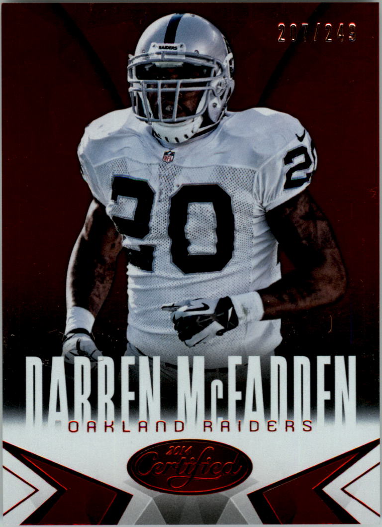 2014 Certified Red Football Card Pick 