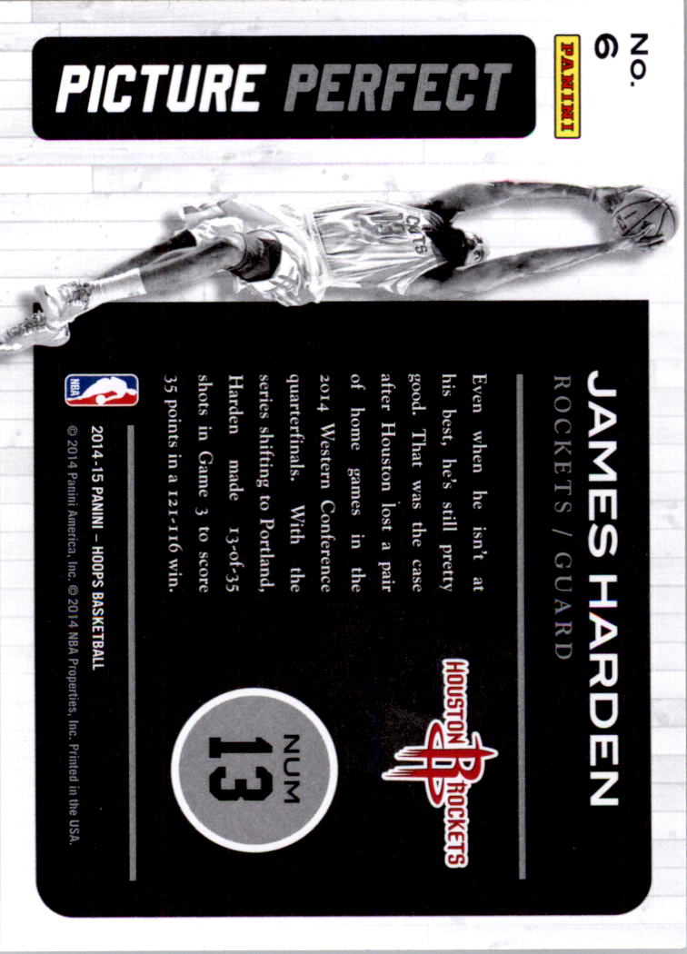 2014-15 Hoops Basketball Picture Perfect YOU PICK - Picture 11 of 59