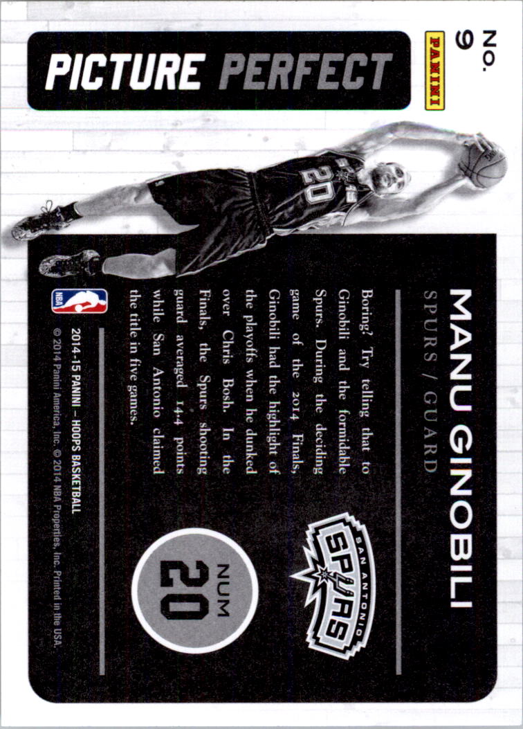 2014-15 Hoops Basketball Picture Perfect YOU PICK - Picture 17 of 59