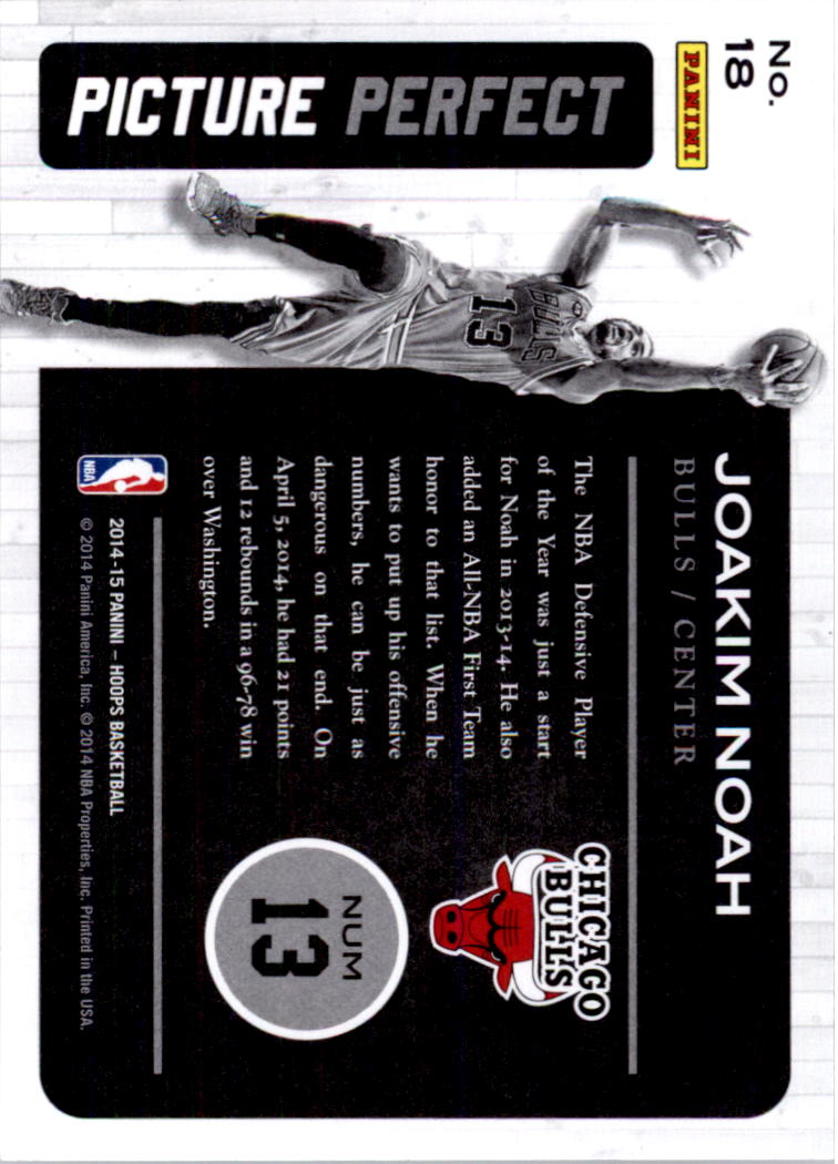 2014-15 Hoops Basketball Picture Perfect YOU PICK - Picture 35 of 59