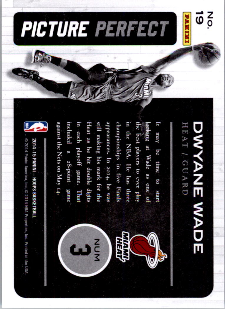 2014-15 Hoops Basketball Picture Perfect YOU PICK - Picture 37 of 59