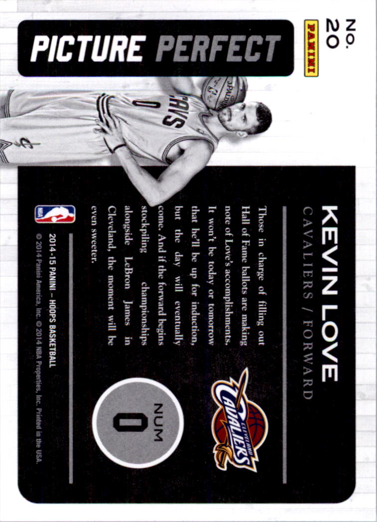 2014-15 Hoops Basketball Picture Perfect YOU PICK - Picture 39 of 59