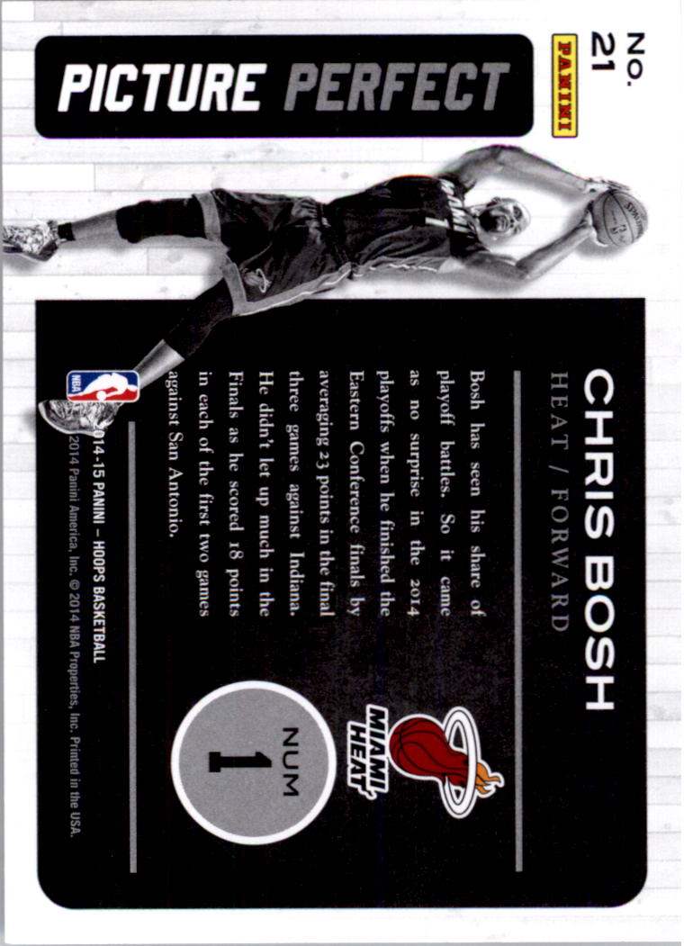 2014-15 Hoops Basketball Picture Perfect YOU PICK - Picture 41 of 59