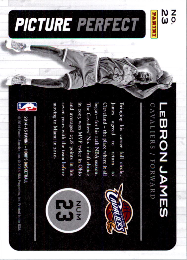 2014-15 Hoops Basketball Picture Perfect YOU PICK - Picture 45 of 59