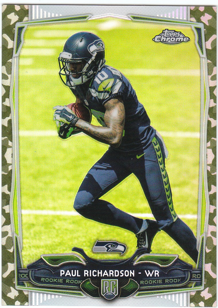 2014 Topps Chrome Football Part 2 Refractors Parallel Cards - Picture 34 of 233