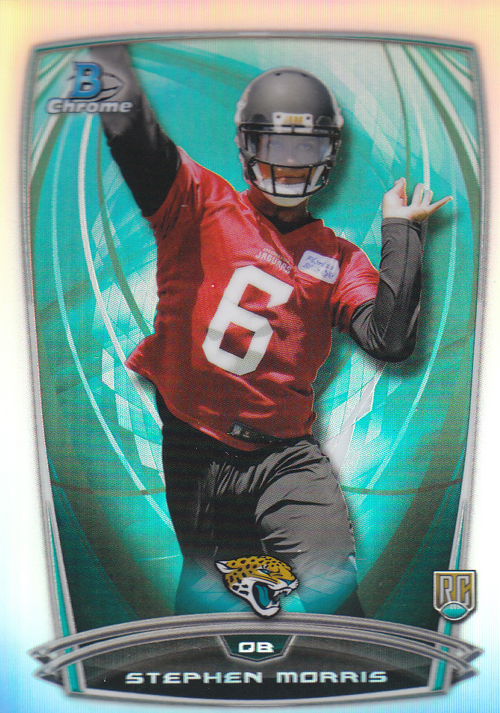 2014 Bowman Chrome Football Part 2 Parallel Refractors Cards - Picture 126 of 157