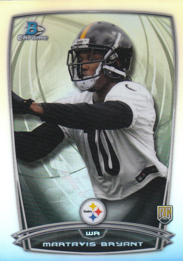 2014 Bowman Chrome Football Part 2 Parallel Refractors Cards - Picture 145 of 157