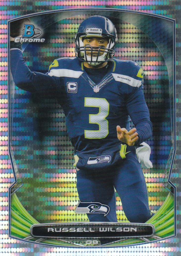 2014 Bowman Chrome Football Part 2 Parallel Refractors Cards - Picture 54 of 157