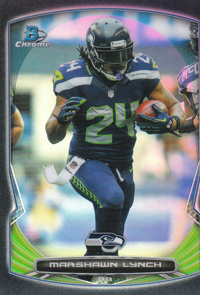 2014 Bowman Chrome Football Part 2 Parallel Refractors Cards - Picture 4 of 157