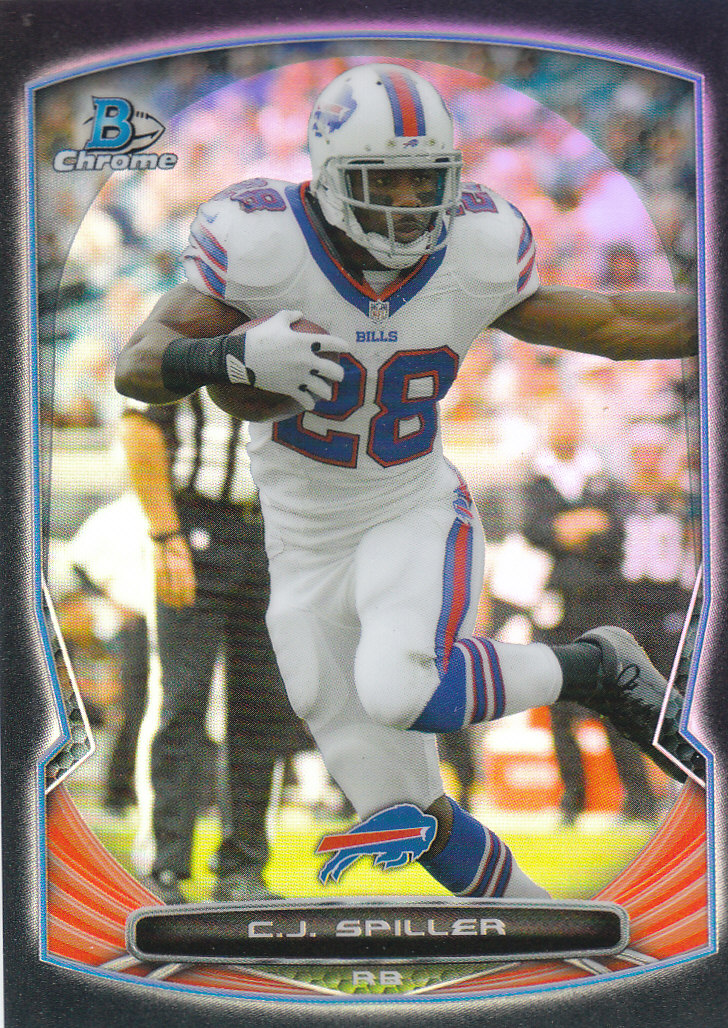 2014 Bowman Chrome Football Part 2 Parallel Refractors Cards - Picture 8 of 157
