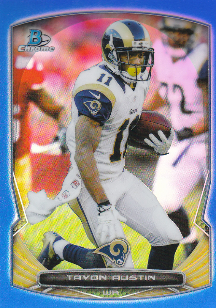 2014 Bowman Chrome Football Part 2 Parallel Refractors Cards - Picture 30 of 157