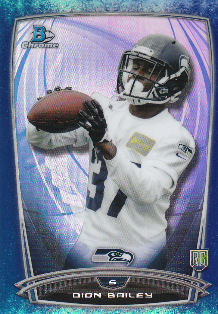 2014 Bowman Chrome Football Part 2 Parallel Refractors Cards - Picture 44 of 157