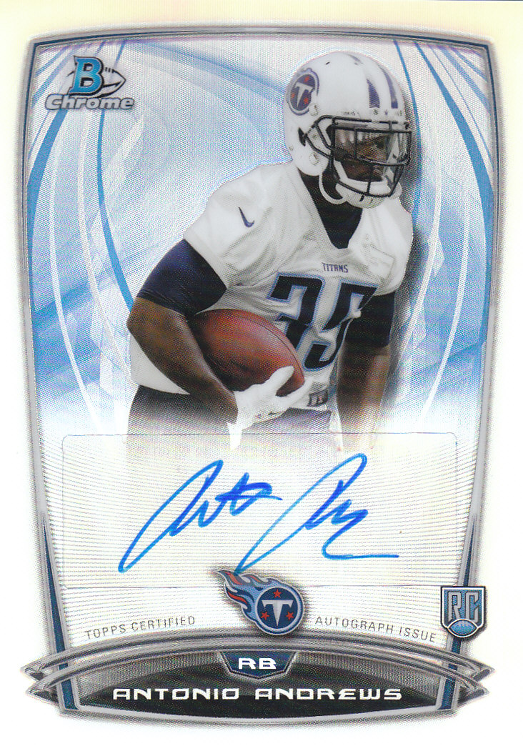 2014 Bowman Chrome Football Part 3 Insert and Rookie Autograph Cards - Picture 60 of 90