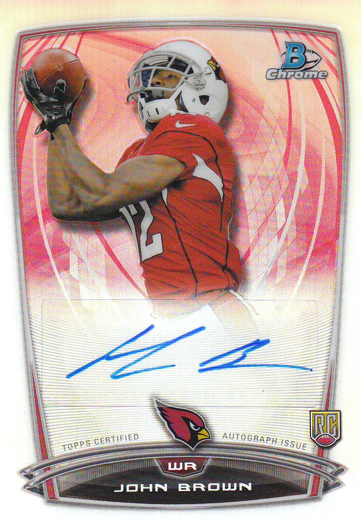 2014 Bowman Chrome Football Part 3 Insert and Rookie Autograph Cards - Picture 66 of 90