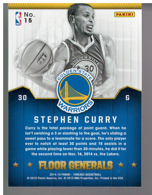 A6797- 2014-15 Panini Threads Bk Assorted Inserts -You Pick- 15+ FREE US SHIP - Picture 149 of 178