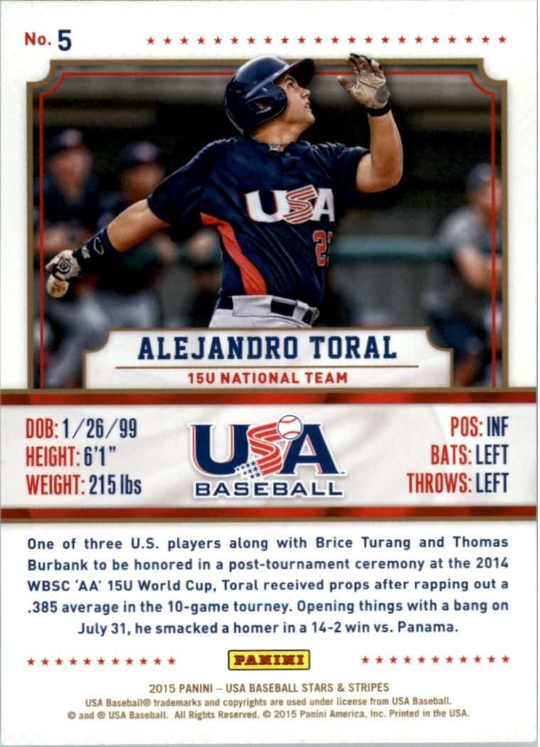 2015 USA Baseball Stars and Stripes Longevity Retail Gold Baseball Card Pick - Picture 11 of 167