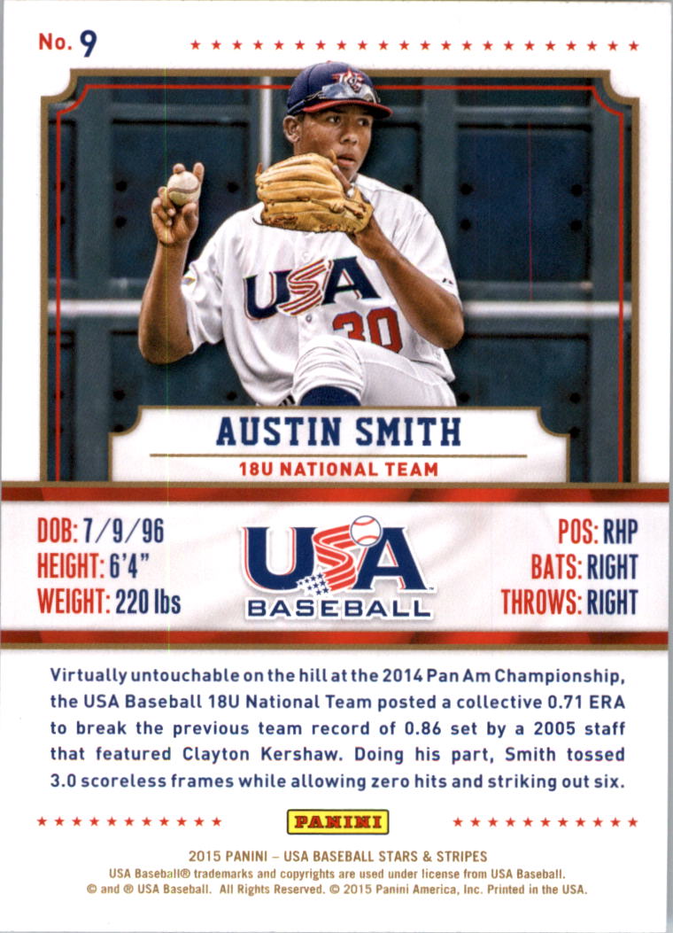 2015 USA Baseball Stars and Stripes Longevity Retail Gold Baseball Card Pick - Picture 17 of 167