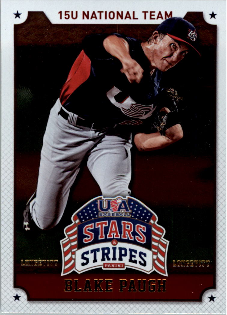 2015 USA Baseball Stars and Stripes Longevity Retail Gold Baseball Card Pick - Picture 20 of 167