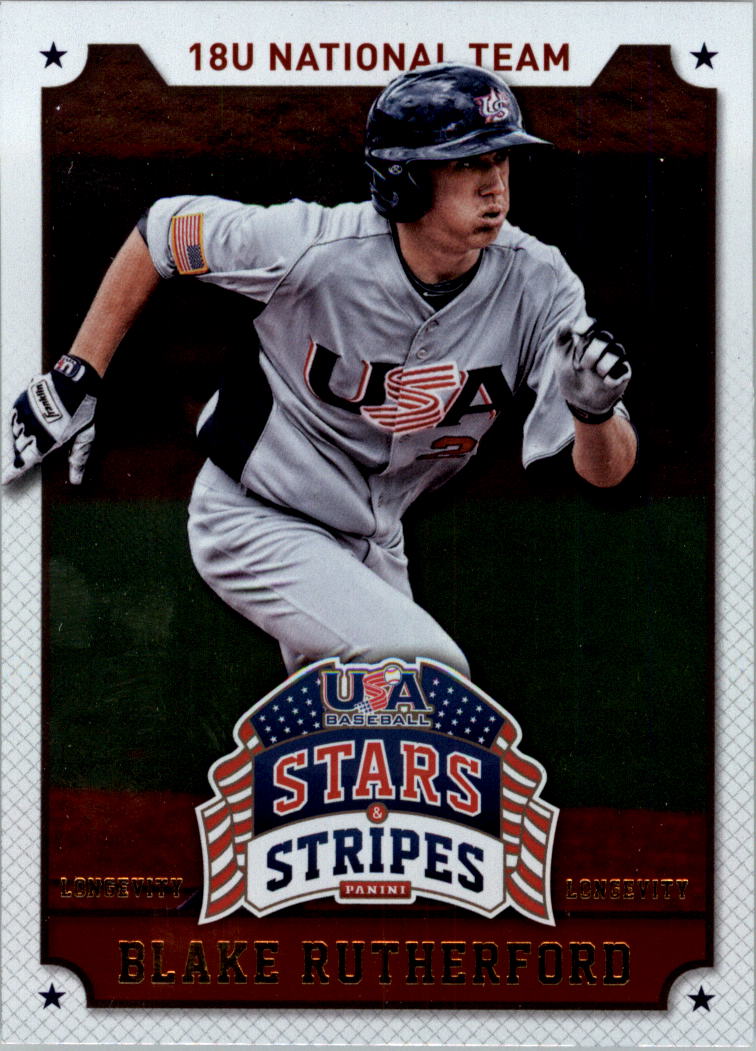 2015 USA Baseball Stars and Stripes Longevity Retail Gold Baseball Card Pick - Picture 22 of 167