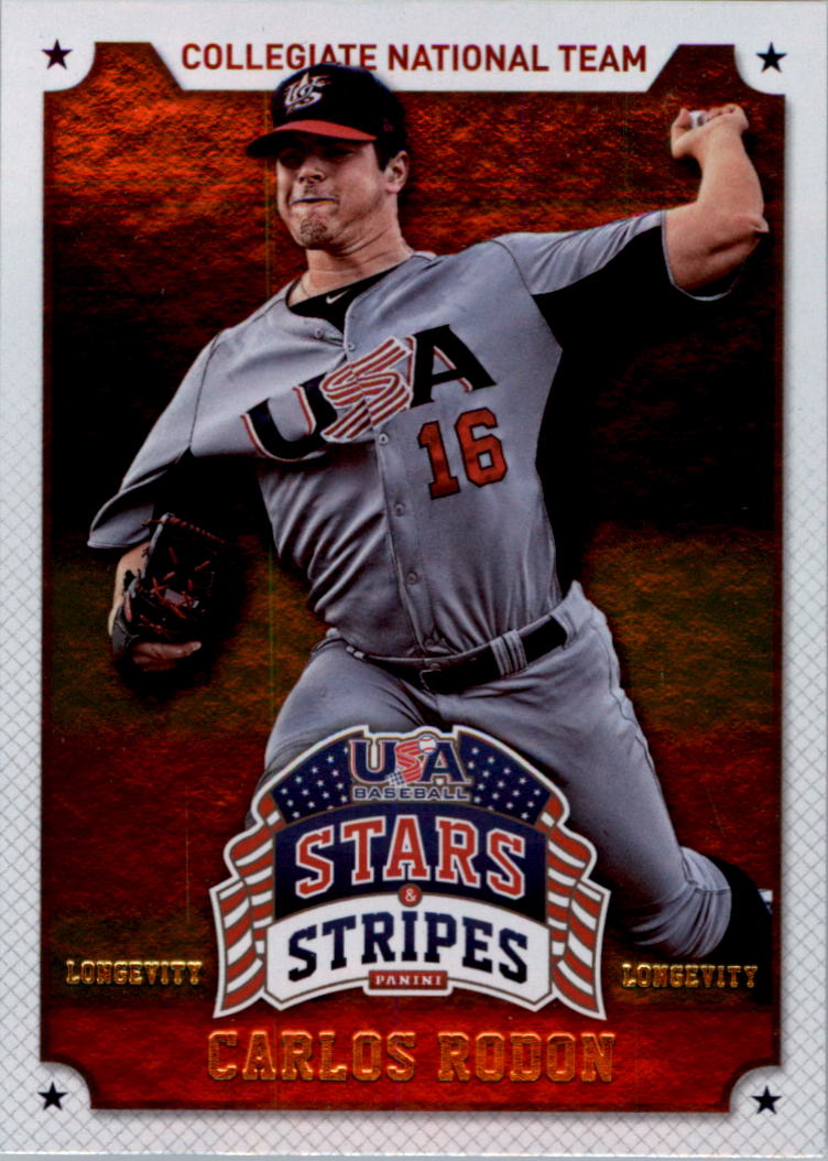 2015 USA Baseball Stars and Stripes Longevity Retail Gold Baseball Card Pick - Picture 32 of 167