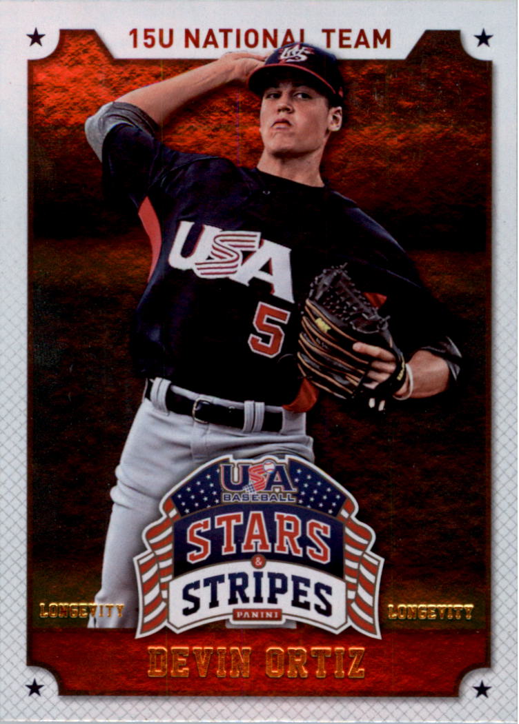2015 USA Baseball Stars and Stripes Longevity Retail Gold Baseball Card Pick - Picture 54 of 167