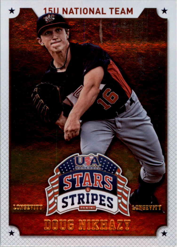 2015 USA Baseball Stars and Stripes Longevity Retail Gold Baseball Card Pick - Picture 60 of 167