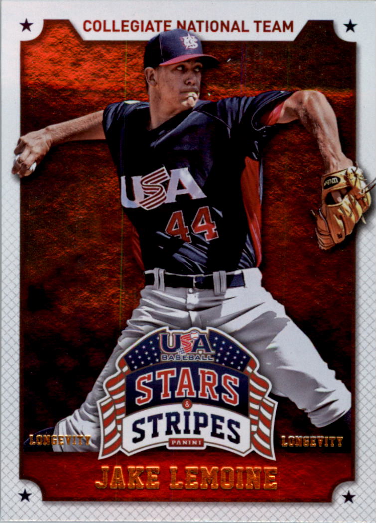 2015 USA Baseball Stars and Stripes Longevity Retail Gold Baseball Card Pick - Picture 82 of 167