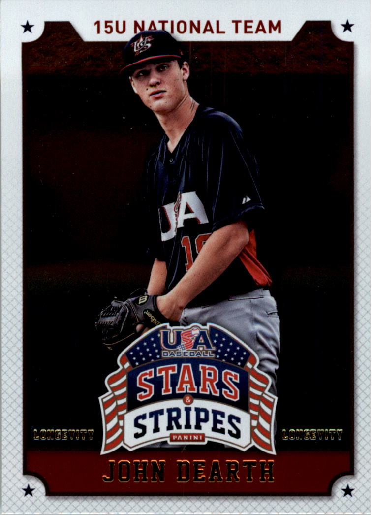 2015 USA Baseball Stars and Stripes Longevity Retail Gold Baseball Card Pick - Picture 88 of 167