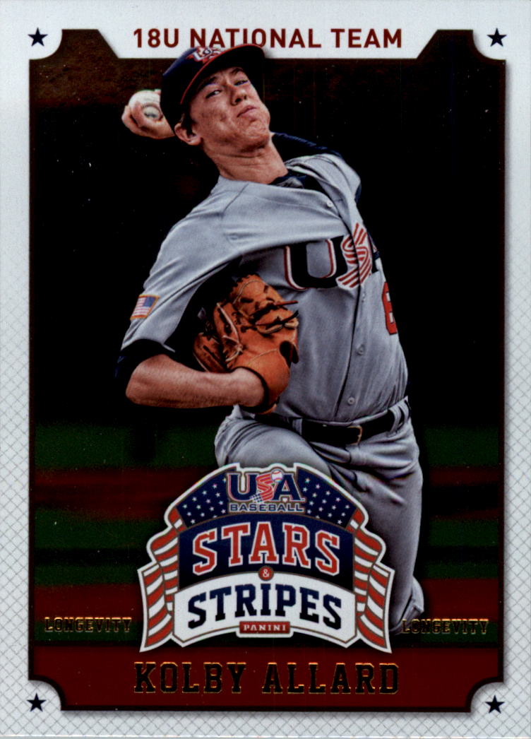 2015 USA Baseball Stars and Stripes Longevity Retail Gold Baseball Card Pick - Picture 94 of 167